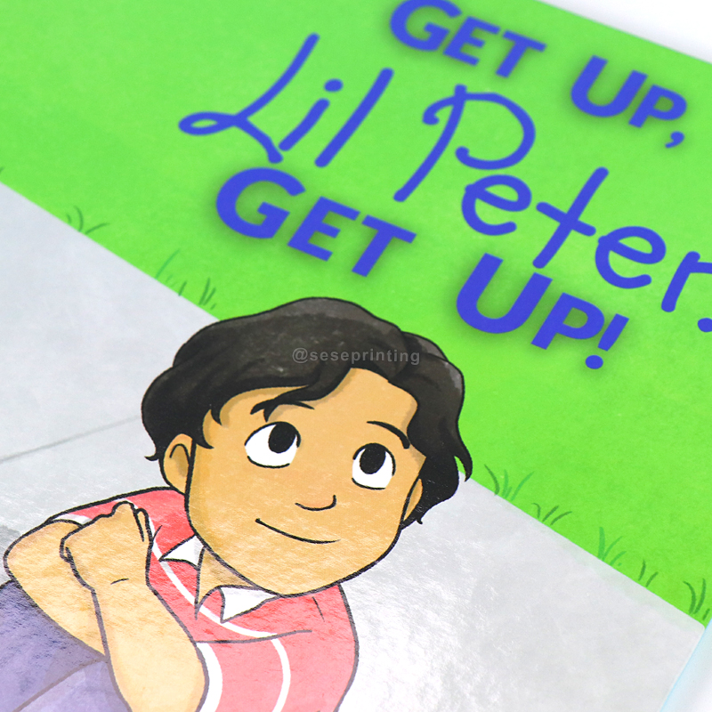 China Kids Inspiring Story Book Custom Children Book Printing 8