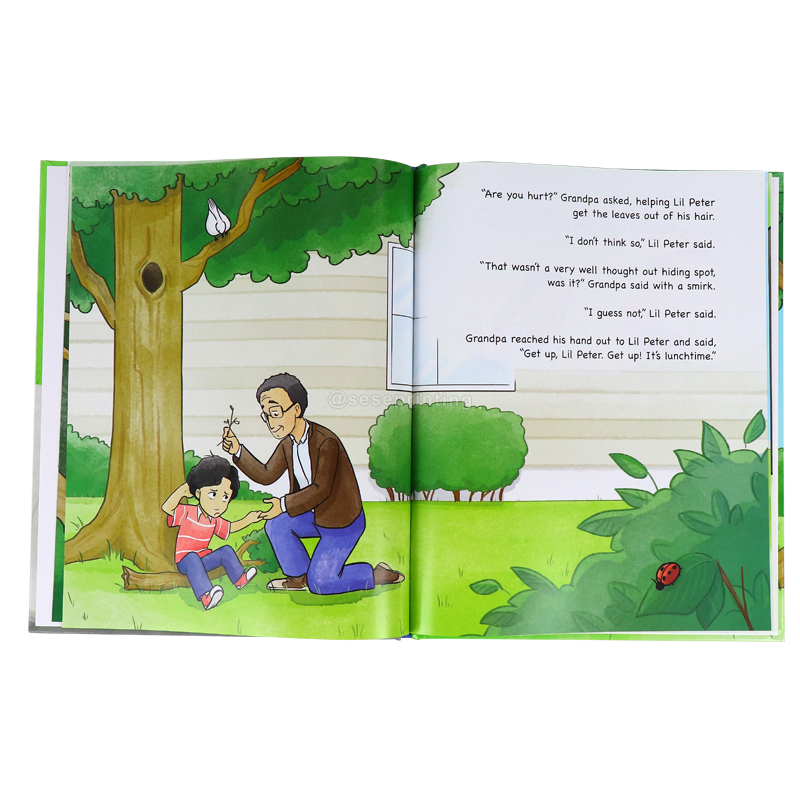China Kids Inspiring Story Book Custom Children Book Printing 7