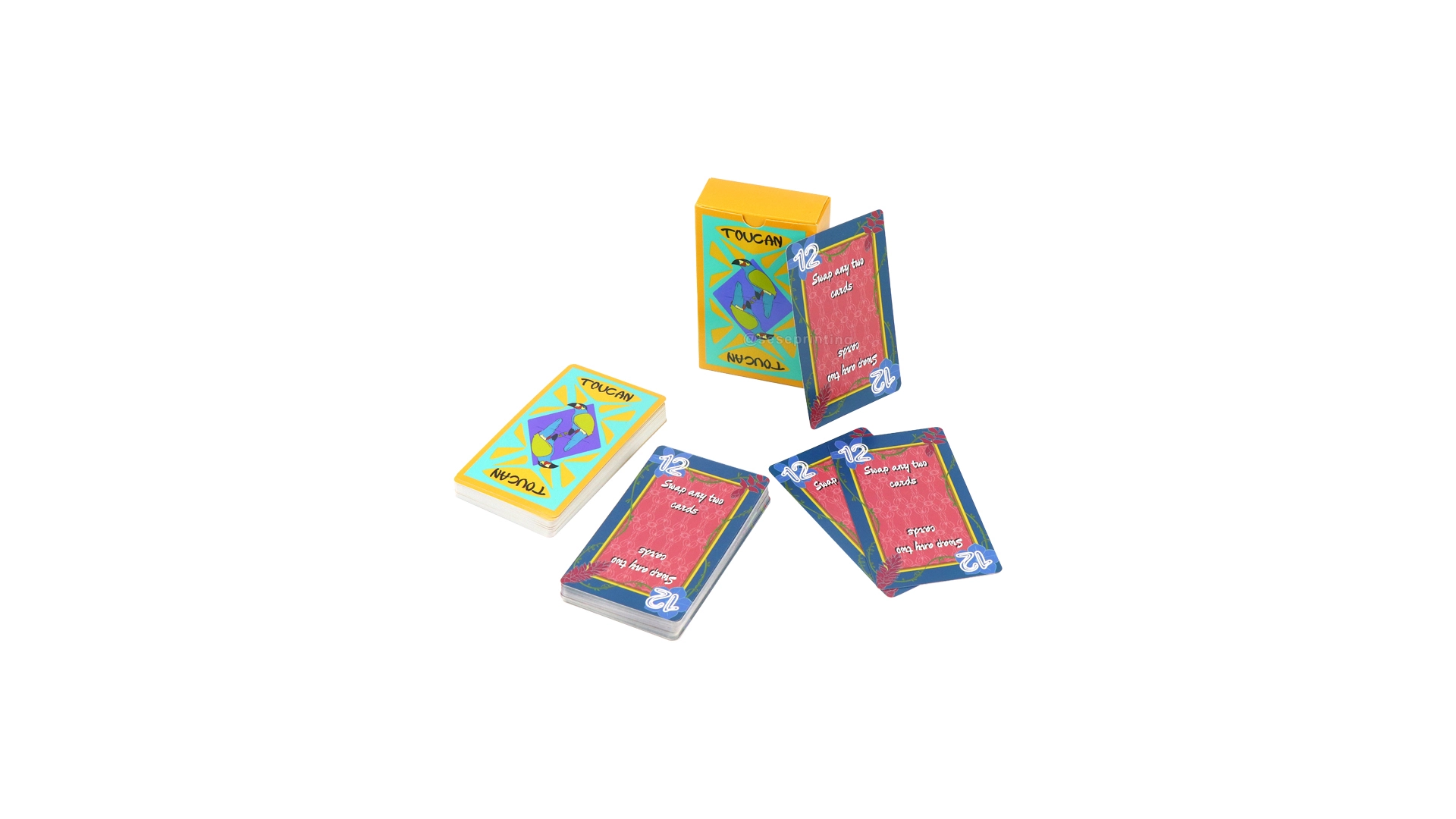 Full Color Playing Cards Printing Services Custom Card Game Maker 1