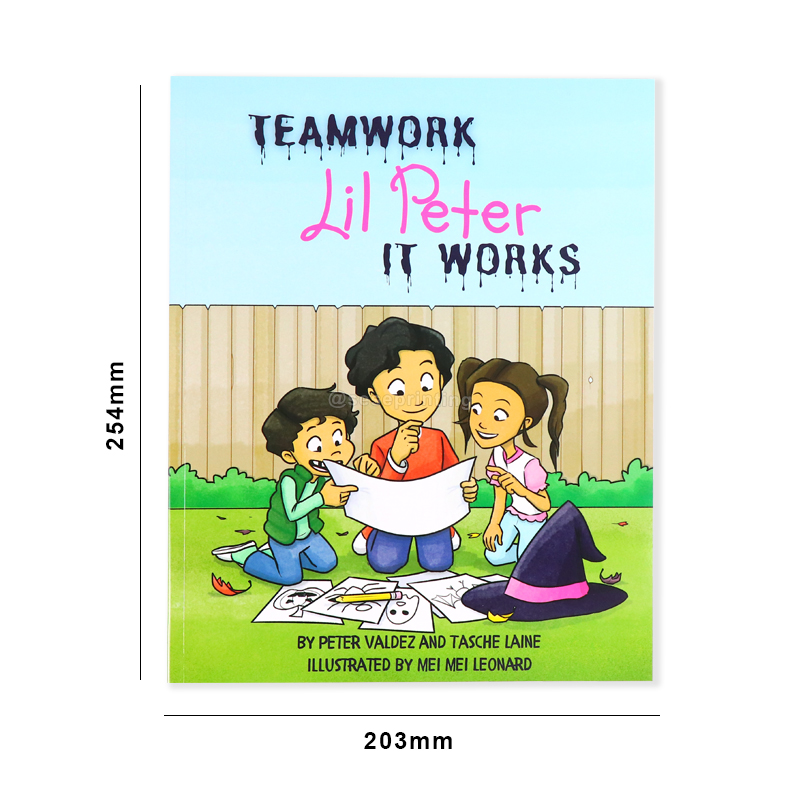 Customize Your Design Books Softcover Children's Book Printing 6