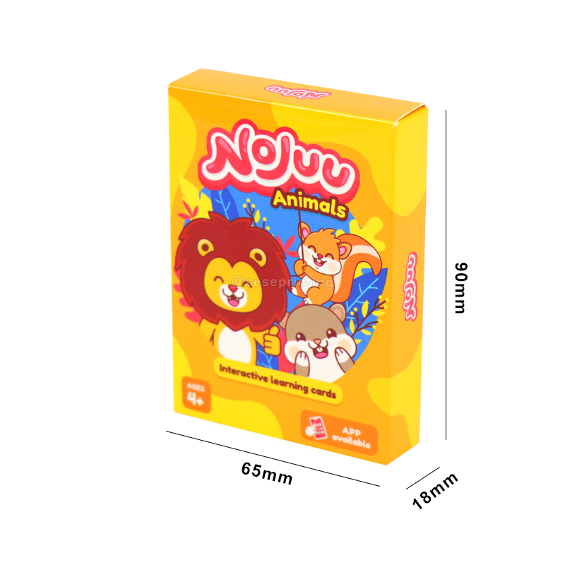 China Educational Flashcards Custom Printing Card Games 6