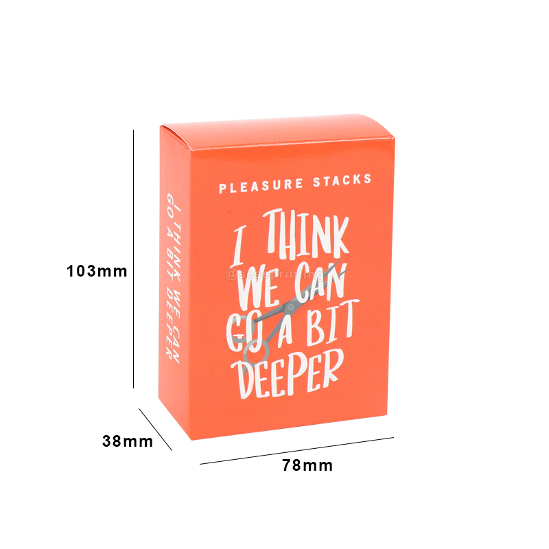 Make Your Own Game Cards Custom Couples Question Card Manufacturer 6