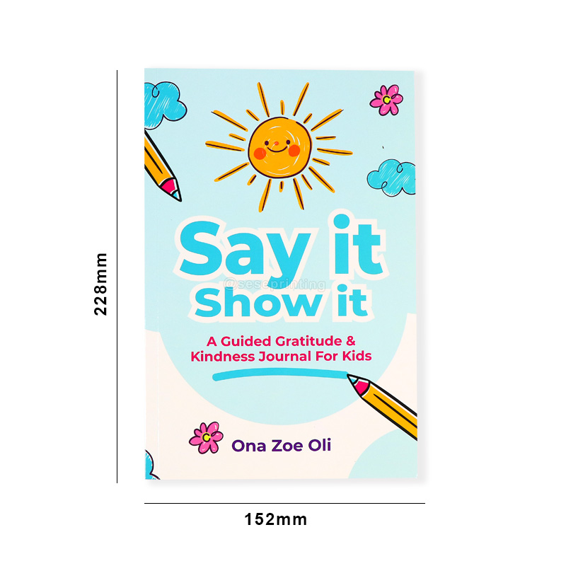 Kids Kindness Journal Custom A5 Paperback Daily Gratitude Planner 6
