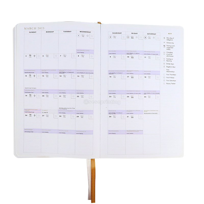 Custom Journal Printing A5 Planner Hardcover Leather Notebooks 7