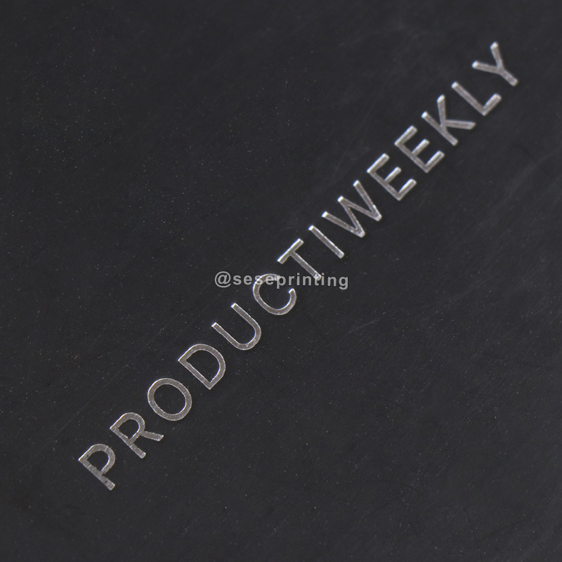 Printed Journal Notebooks Custom Weekly Planner Manufacturer 8