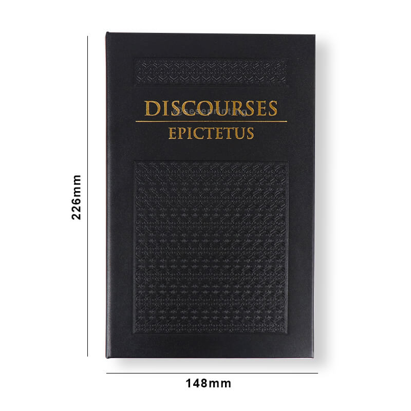 Embossed Hardcover Book Printed with Sprayed Edges for a Series 6