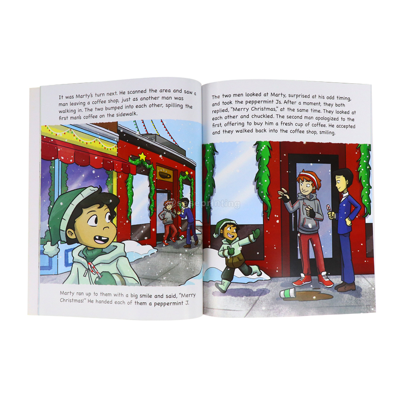 Kids Christmas Illustration Children's Book Printing Paperback 7
