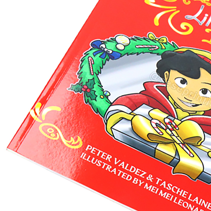 Kids Christmas Illustration Children's Book Printing Paperback 8