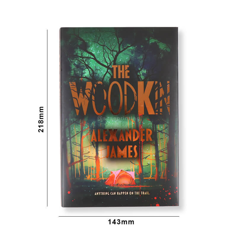 Printed Special Editions Hardcover Books with Stenciled Edges 6