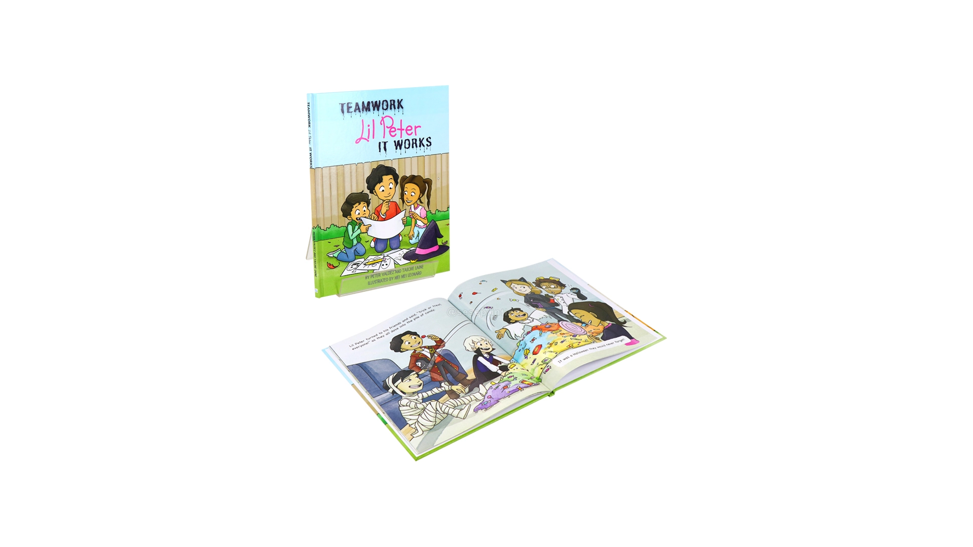 Custom Book Printing Hardcover Kids Story Books Manufacturer 1
