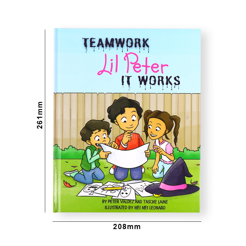 Custom Book Printing Hardcover Kids Story Books Manufacturer 6