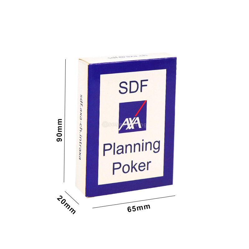 Custom Planning Poker Card Deck Paper Card Game Printing Services 6