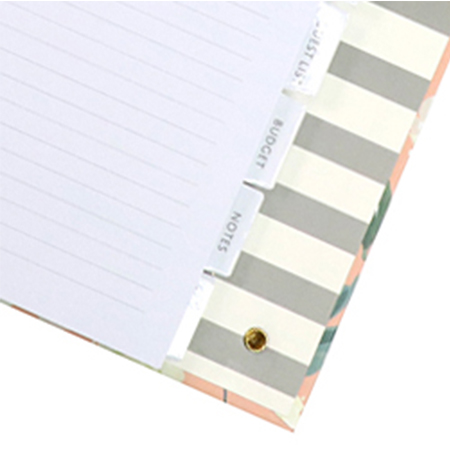 Custom Printed Wedding Guest Book Spiral Wedding Organizer Planner 9