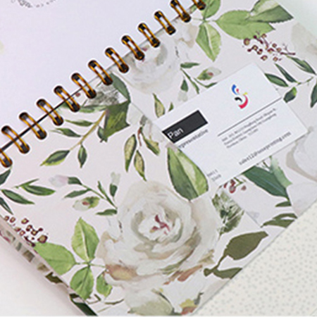 Custom Printed Wedding Guest Book Spiral Wedding Organizer Planner 12