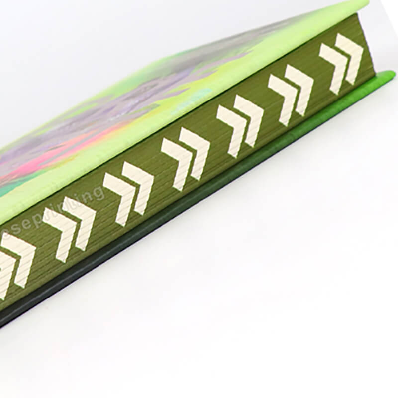 Custom Special Edition Hardback Books Printing Sprayed Edges 10