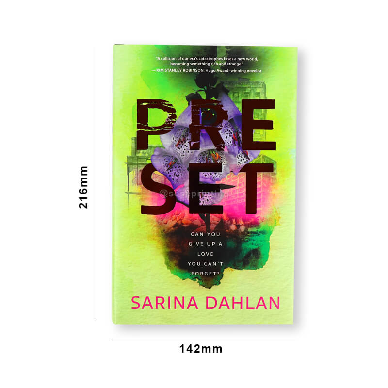 Custom Special Edition Hardback Books Printing Sprayed Edges 6