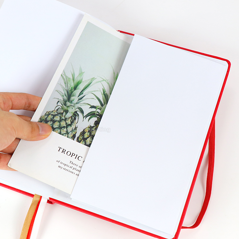 Leather Journal Hardcover Weekly Monthly Planners Custom Notebook 9