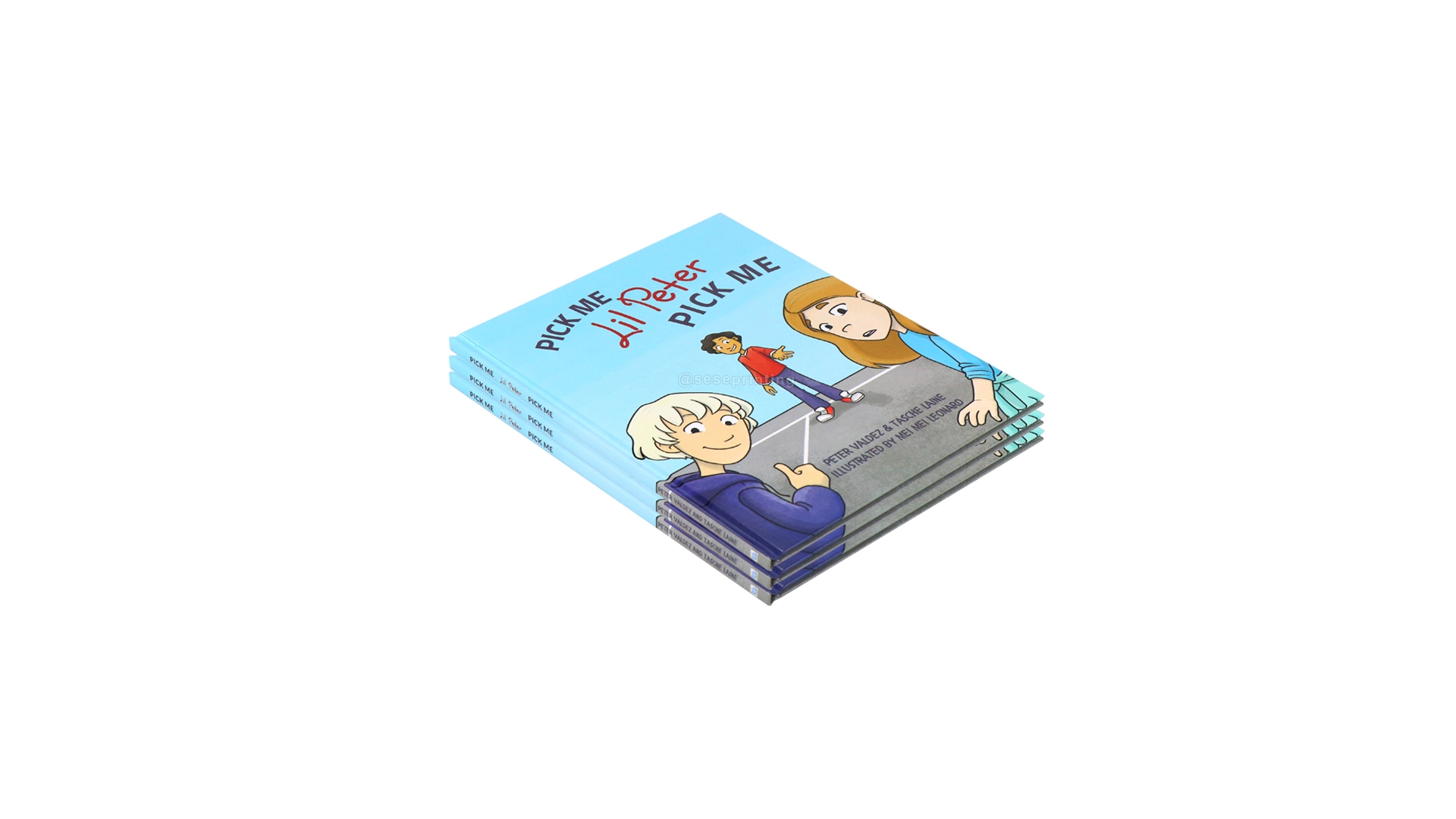 Printed Children's Books Custom Full Color Kids Illustration Book 1