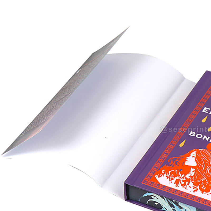 Hardcover Books Printed Foiling on the Covers and Sprayed Edges 8