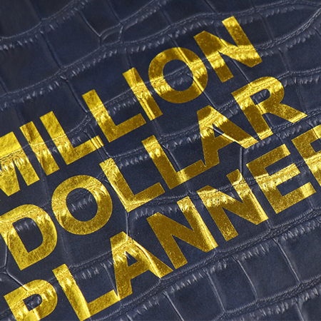 A5 Croc Leather Cover Planner Spiral Notebook Journal Printing 8