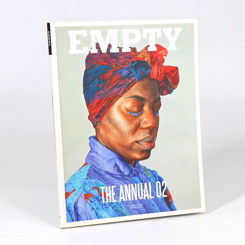 Booklet Printing Factory Custom High-quality Softcover Book Catalog Magazine Printing 6