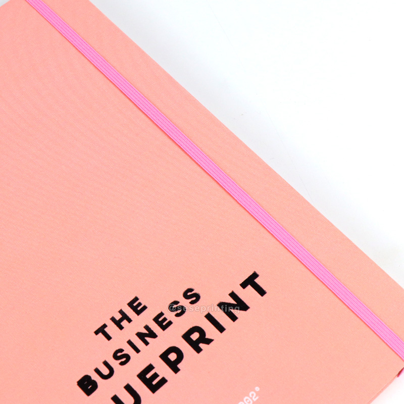 Custom Linen Cover Journal Notebook Printing Business Planner 9