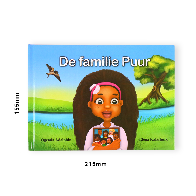 Custom Book Printing Glossy Coated Paper Kid Illustration Book 6