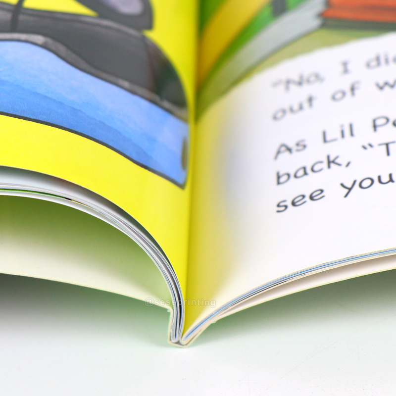 Custom Kid Paperback Picture Books Full Color Story Book Printing 9