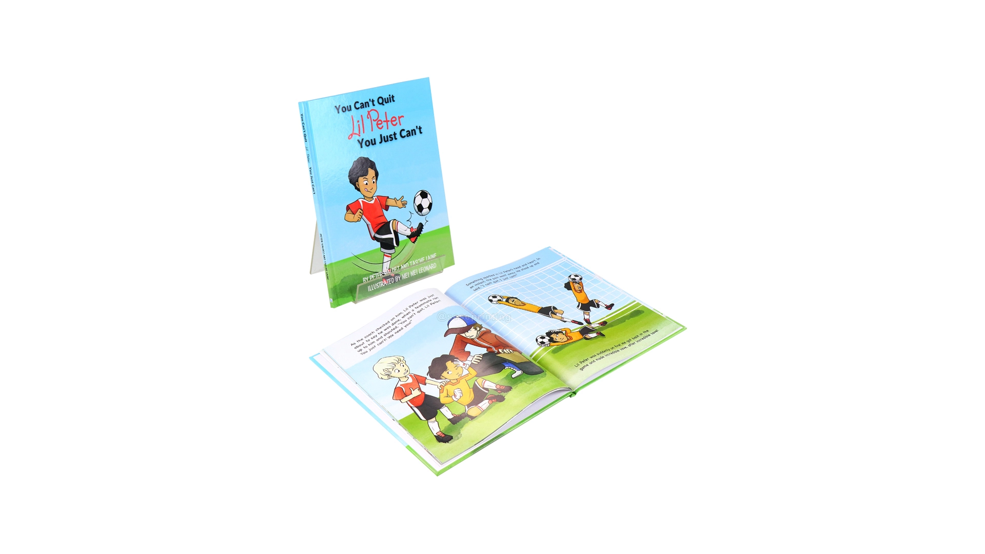 Hardcover Kids Empowering Story Book Custom Children Book Printed 1