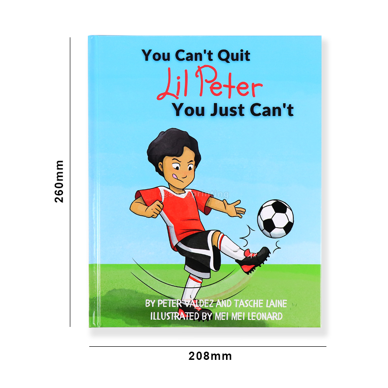 Hardcover Kids Empowering Story Book Custom Children Book Printed 6