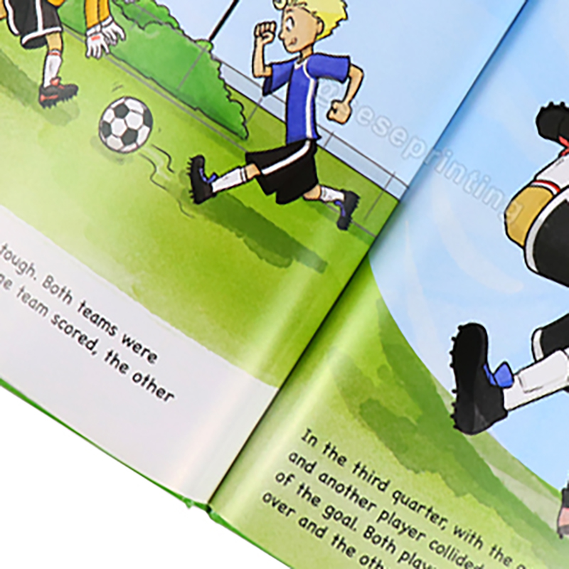 Hardcover Kids Empowering Story Book Custom Children Book Printed 8