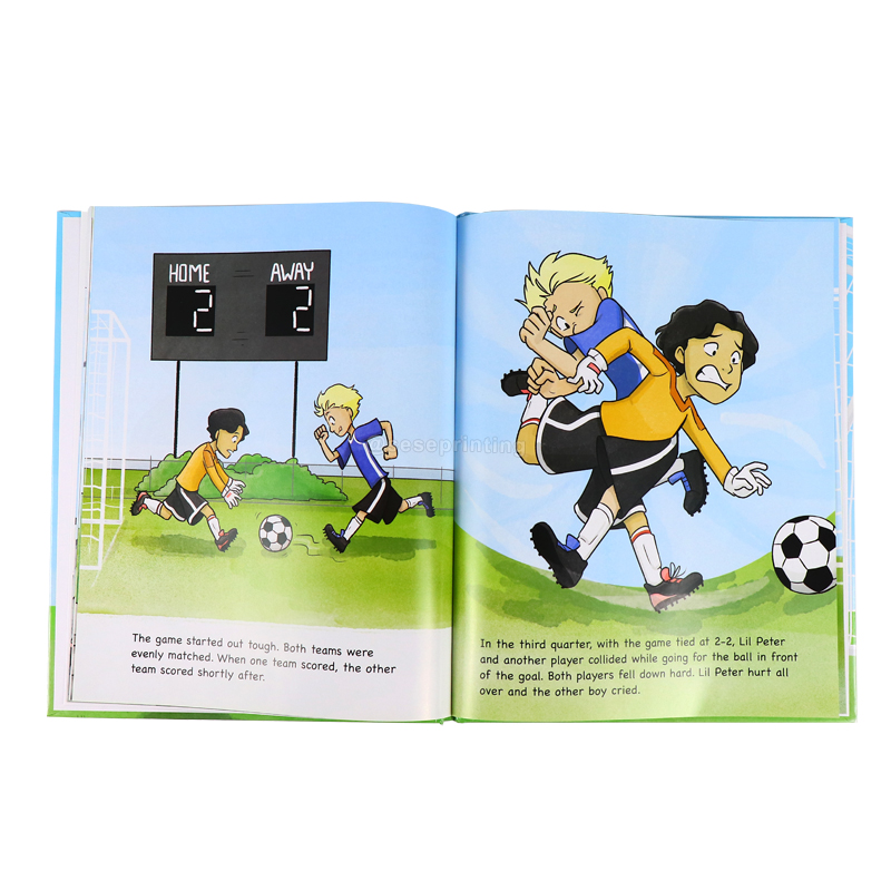 Hardcover Kids Empowering Story Book Custom Children Book Printed 7