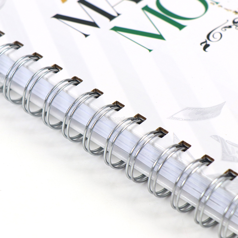 Custom Spiral Mindset Journal Hardcover Monthly Budget Planner 9