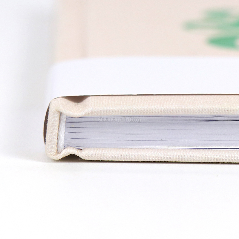 Journal Notebook Custom Printing A5 Cloth Fabric Cover Journals 11