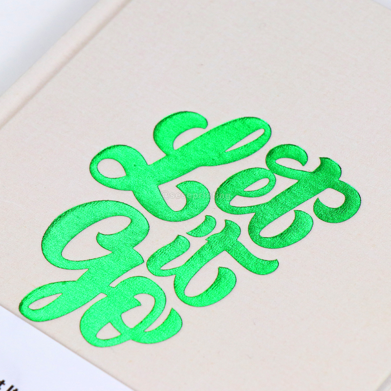 Journal Notebook Custom Printing A5 Cloth Fabric Cover Journals 9