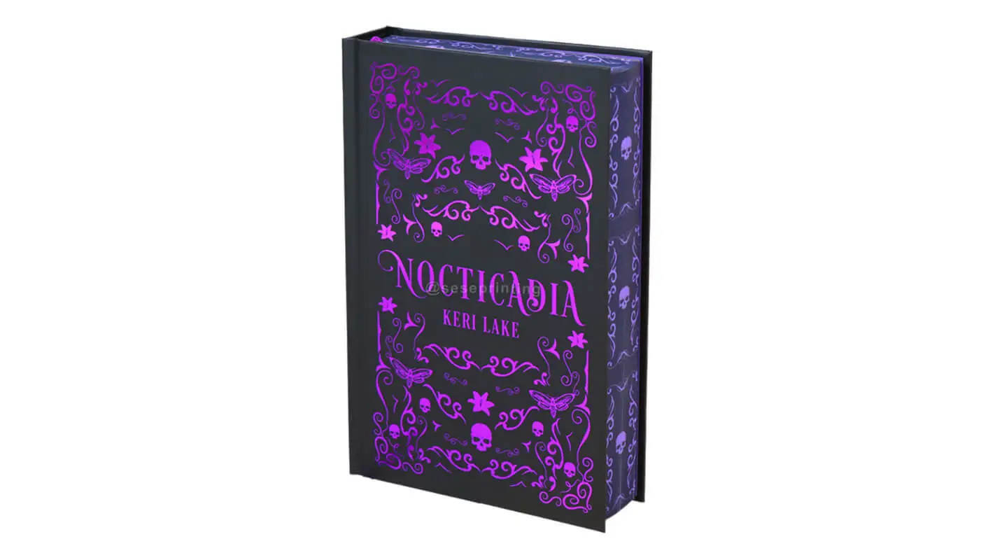Custom Special Edition Hardcover Book Printing Purple Sprayed Edge 1