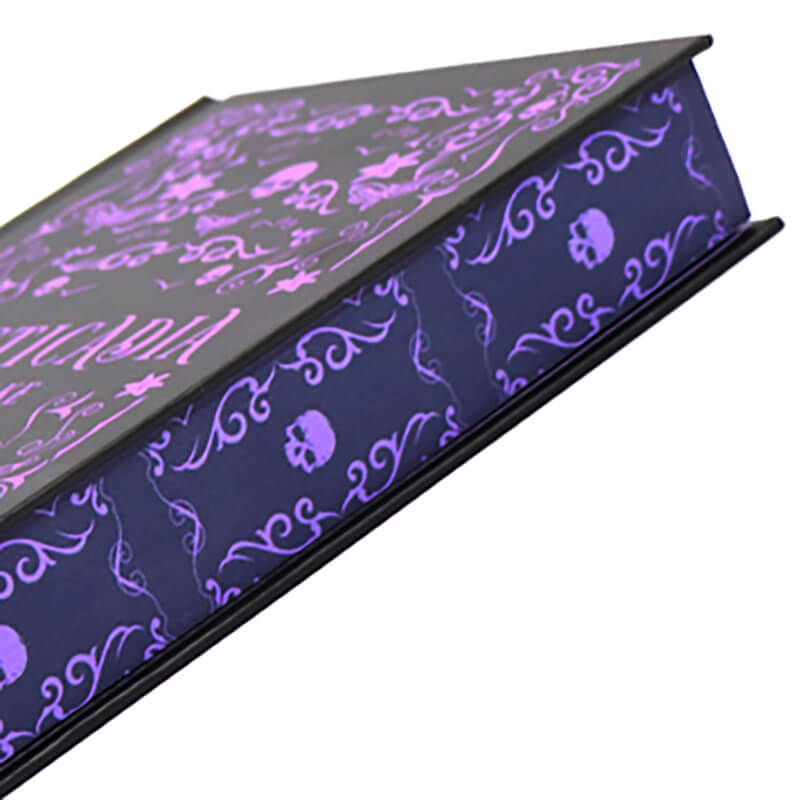 Custom Special Edition Hardcover Book Printing Purple Sprayed Edge 9