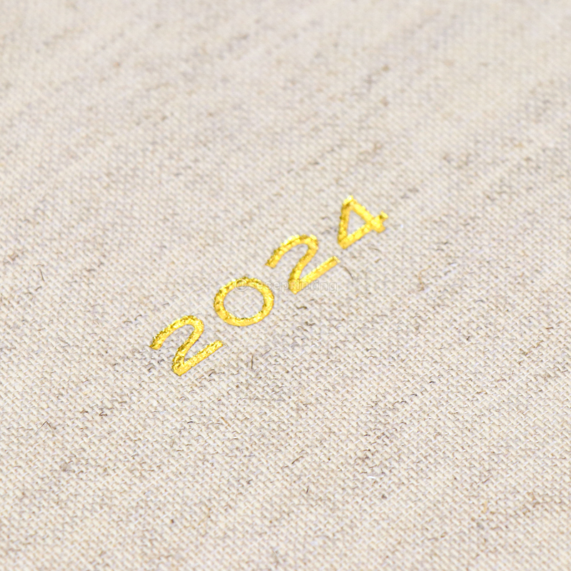 Year Diary Daily Planners Custom Spiral Fabric Journal Notebooks 8