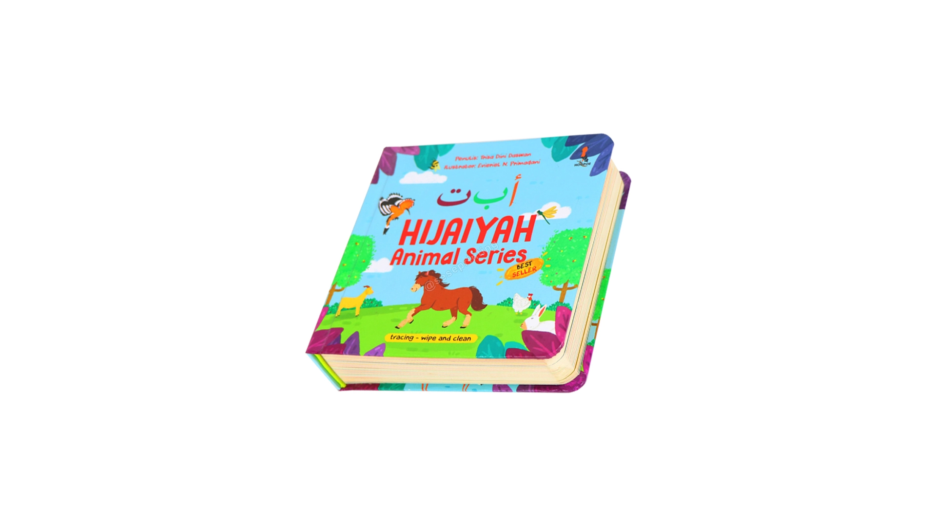 Custom Board Books Printing Hardcover Children's Alphabet Book 1