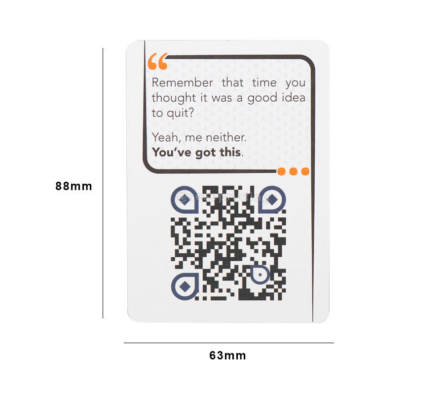 Personal Playing Card Custom Goal Accomplished Card Game Printing 7