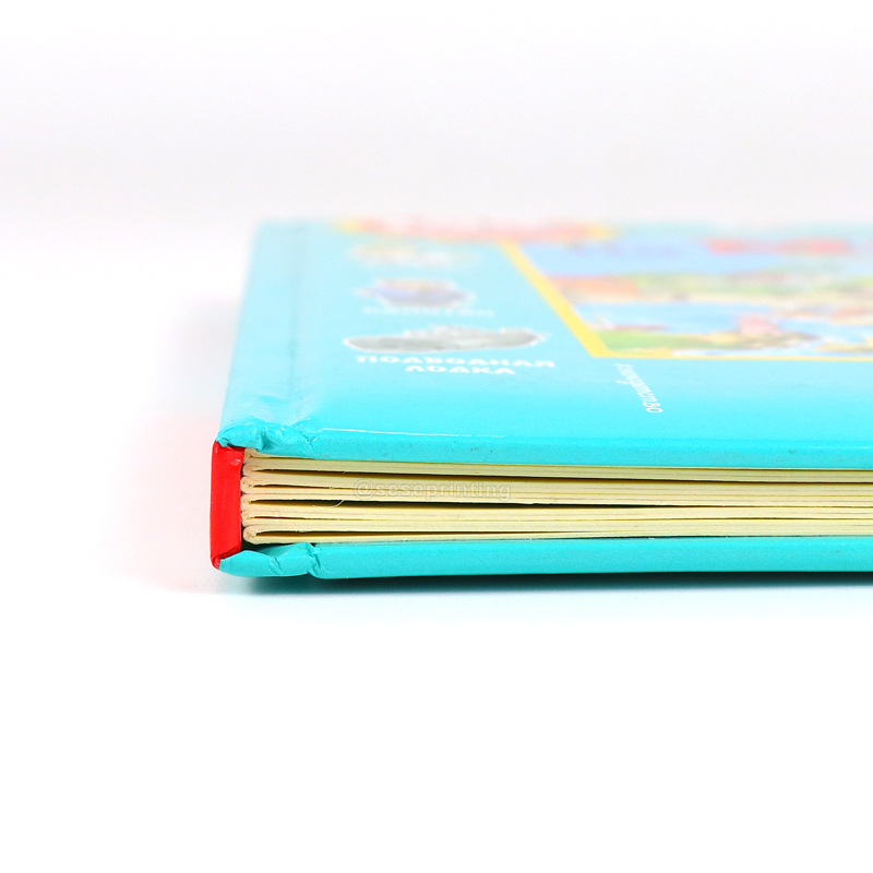 China Publishing Book Printing Custom Lift Flap Kids Board Book 9