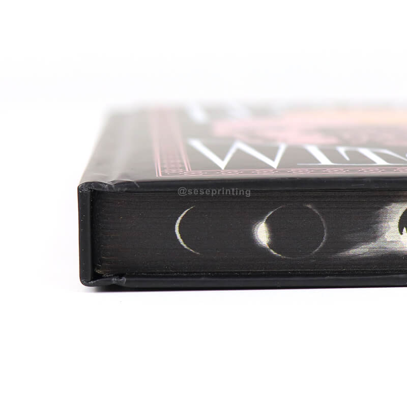 Custom Book Printing Company Hardcover Book with Stenciled Edges 10
