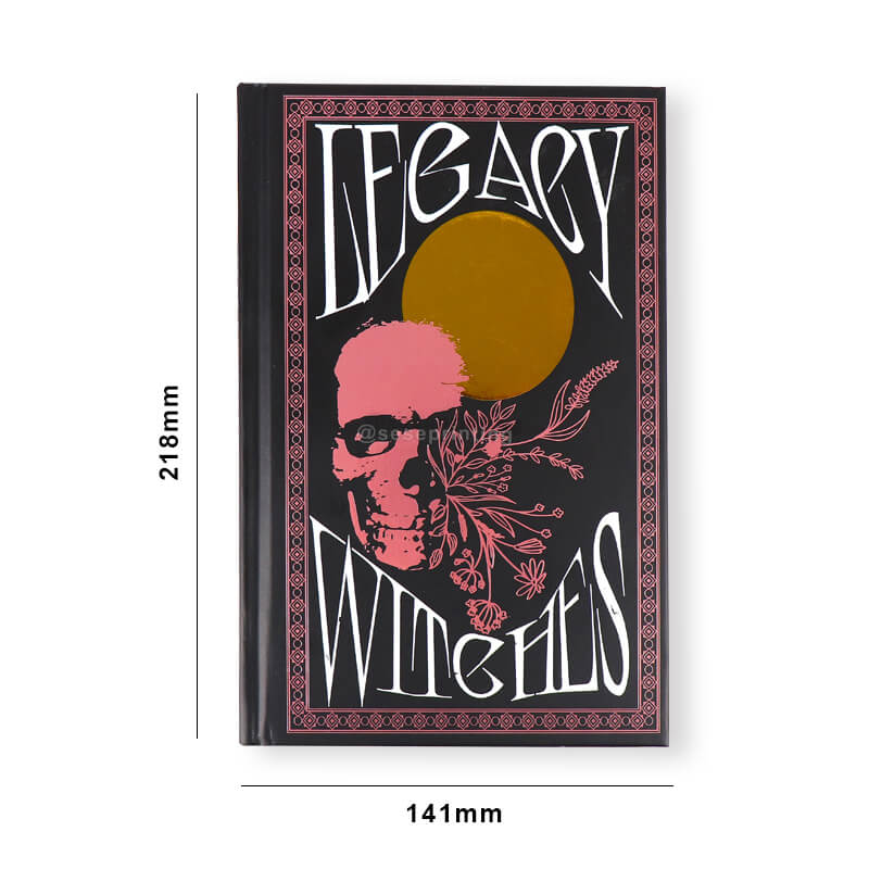 Custom Book Printing Company Hardcover Book with Stenciled Edges 6