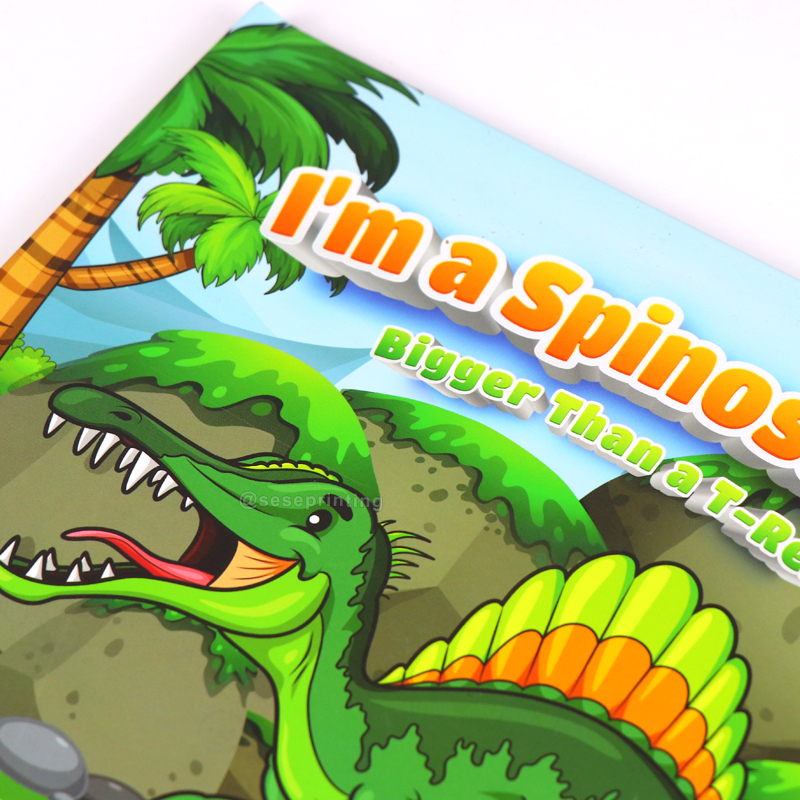 China Publishing Books Custom Kids Learning Story Book Printing 8