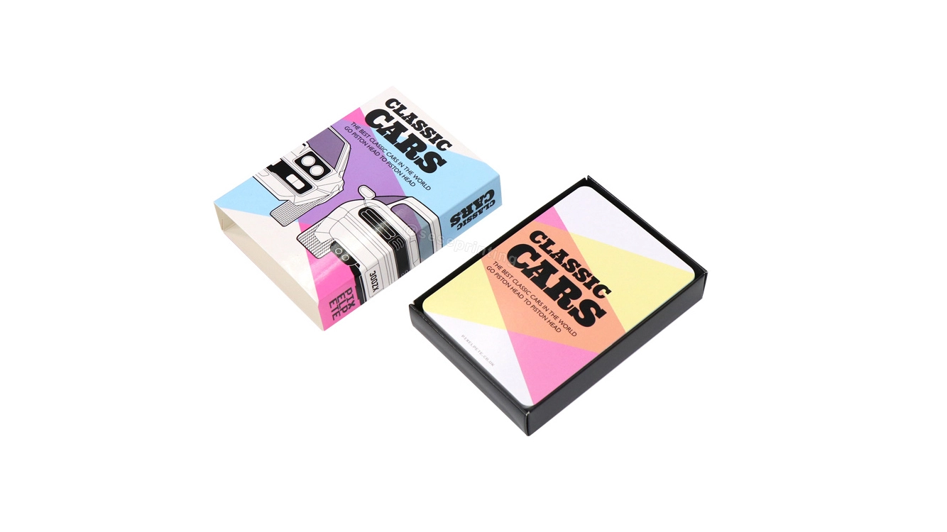 Custom Front and Back Game Card Printing Learning Flashcards 1