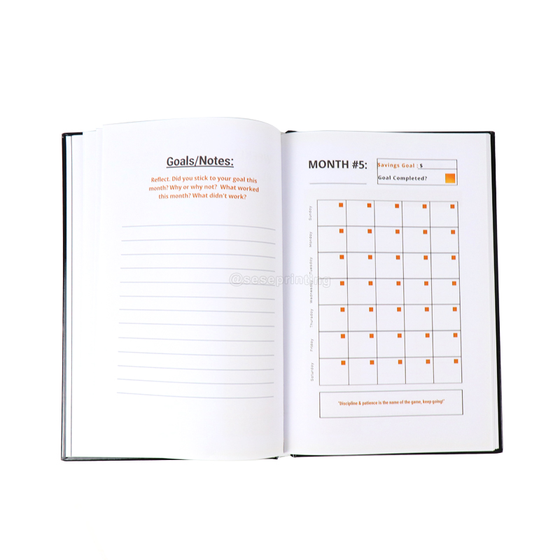 Custom Notebook Journal Printing Budget Financial Saving Planner 7