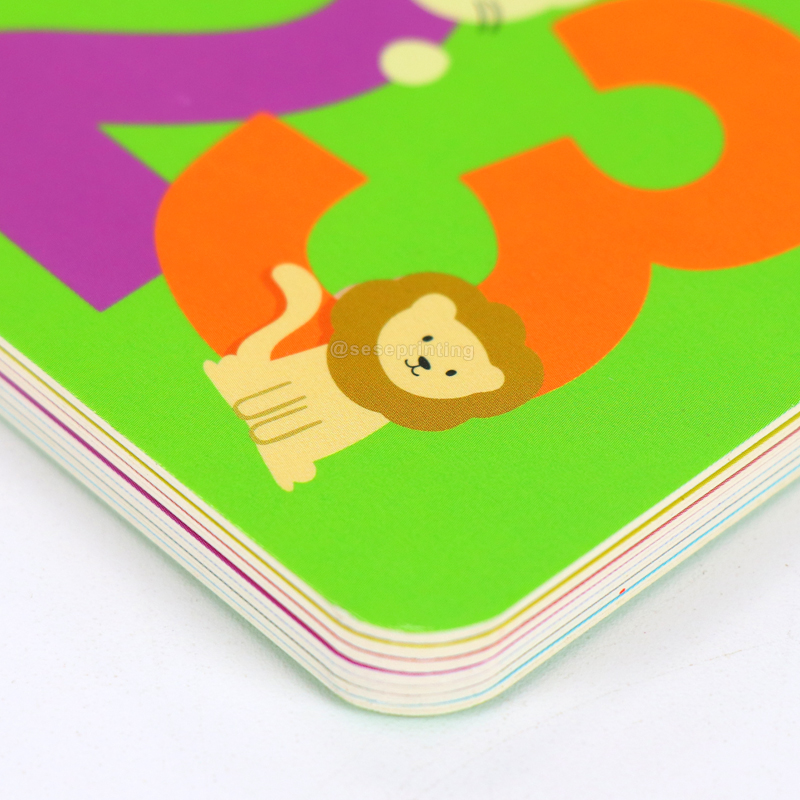 Children Books Printing Kids Number Early Learning Board Books 8