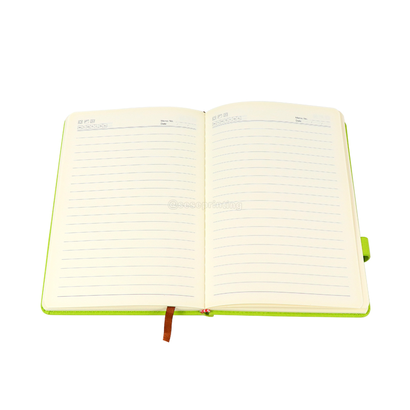 Customized Hardcover Diary Printing A5 Leather Journal Notebook 7