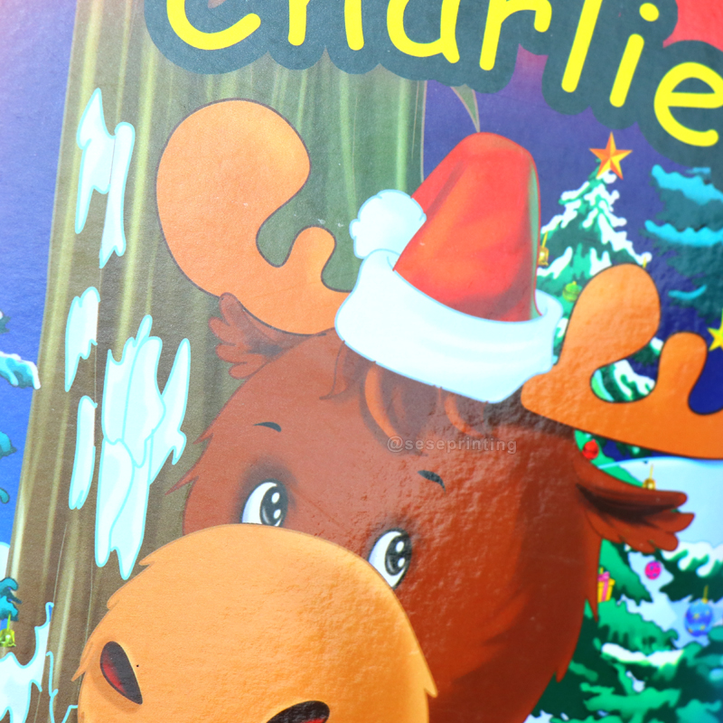 Hardcover Illustration Books Kids Christmas Story Books Printed 8