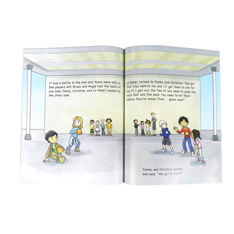 Activity Book Printing Paperback Kid Motivational Story Book 7